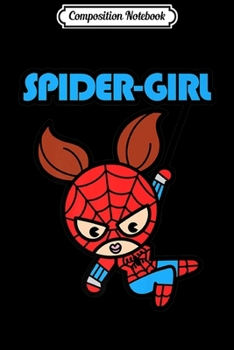 Composition Notebook: Spider-Girl Swinging Cute Kawaii Premium  Journal/Notebook Blank Lined Ruled 6x9 100 Pages