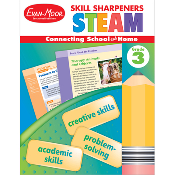 Paperback Skill Sharpeners: Steam, Grade 3 Book