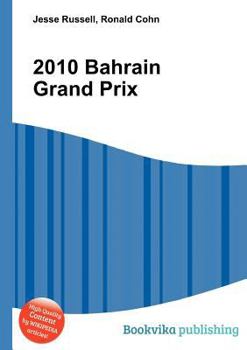 Paperback 2010 Bahrain Grand Prix Book