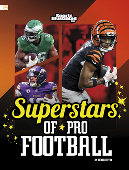 Paperback Superstars of Pro Football Book