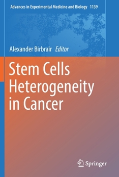 Paperback Stem Cells Heterogeneity in Cancer Book