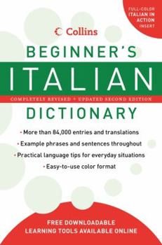 Paperback Collins Beginner's Italian Dictionary, 2nd Edition (Collins Language) Book