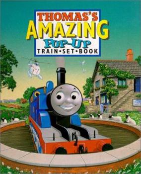 Hardcover Thomas's Amazing Pop-Up Book Train Set Book