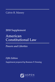Paperback American Constitutional Law: Powers and Liberties, 2018 Case Supplement Book