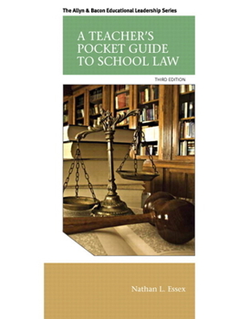 Paperback A Teacher's Pocket Guide to School Law Book
