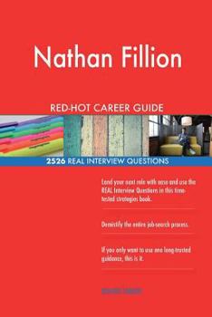Paperback Nathan Fillion RED-HOT Career Guide; 2526 REAL Interview Questions Book