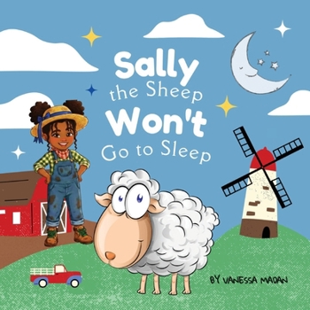 Paperback Sally the Sheep Won't go to Sleep Book