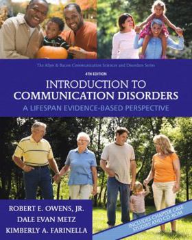 Paperback Introduction to Communication Disorders: A Lifespan Evidence-Based Perspective [With DVD] Book