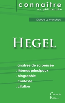 Paperback Comprendre Hegel (analyse complète de sa pensée) [French] Book