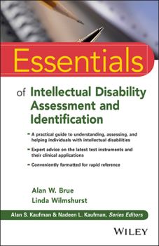 Paperback Essentials of Intellectual Disability Assessment and Identification Book