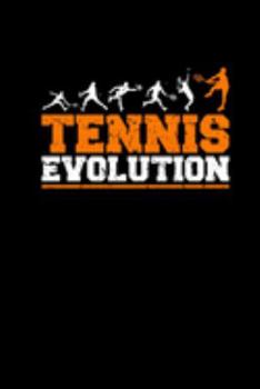 Tennis Evolution: Notizbuch Kariert a5 - Tennis Tennisspieler Tennisschläger Tennisball Tennisverein Tennisplatz (German Edition)
