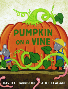 Library Binding Pumpkin on a Vine Book