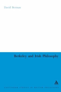 Hardcover Berkeley and Irish Philosophy Book