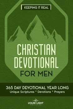 Paperback Christian Devotional for Men: 365 Day Devotional Book
