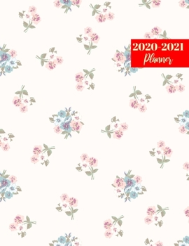 2020-2021 Planner: Nice Two Year  Personal Journal Week Planners & Goal Planner Organizer -  Weekly & Monthly Dated Agenda Book and To Do List
