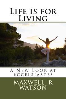 Paperback Life is for Living Book