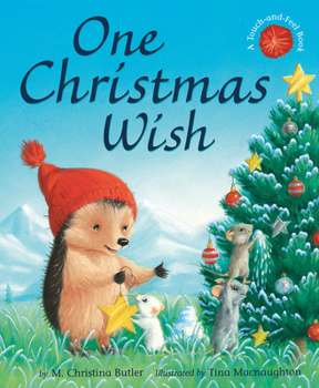 Hardcover One Christmas Wish: Little Hedgehog & Friends Book