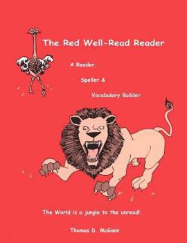 Paperback The Red Well-Read Reader (Color, Paperback): A Reader, Speller &, Vocabulary Builder Book