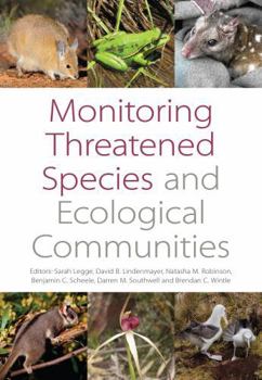Paperback Monitoring Threatened Species and Ecological Communities Book