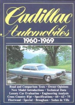 Paperback Brookland Cadillac Cars: Cadillac Automobiles 1960-69 Book