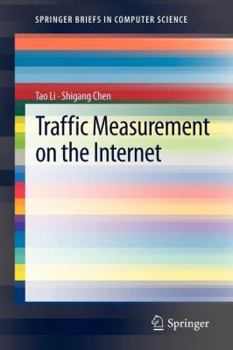 Paperback Traffic Measurement on the Internet Book