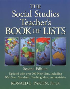 Paperback The Social Studies Teacher's Book of Lists Book