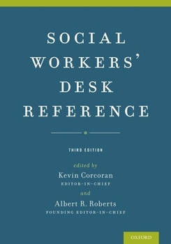 Hardcover Social Workers' Desk Reference Book