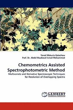 Paperback Chemometrics Assisted Spectrophotometric Method Book