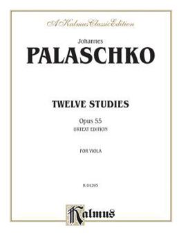 Paperback Twelve Studies, Op. 55 Book