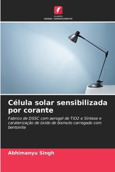 Paperback Célula solar sensibilizada por corante [Portuguese] Book