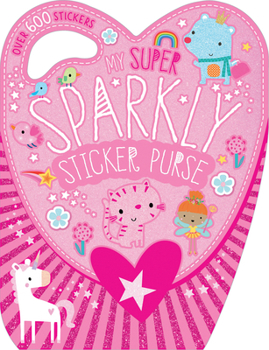 Paperback My Super Sparkly Sticker Purse Book