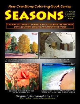 Paperback New Creations Coloring Book Series: Seasons Book