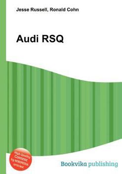 Paperback Audi Rsq Book