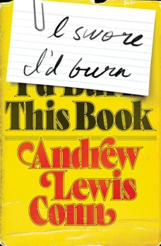 Hardcover I Swore I'd Burn This Book