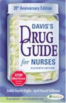 Vinyl Bound Davis's Drug Guide for Nurses Book