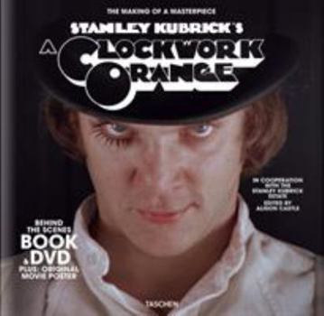 Paperback Kubrick's A Clockwork Orange. Book & DVD Set Book