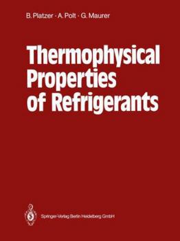 Paperback Thermophysical Properties of Refrigerants Book