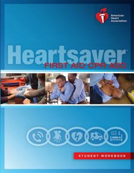 Paperback Heartsaver First Aid CPR AED Book