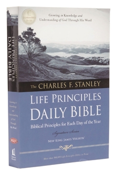 Paperback Charles F. Stanley Life Principles Daily Bible-NKJV Book