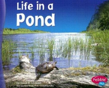 Paperback Life in a Pond (Living in a Biome) Book