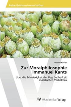 Paperback Zur Moralphilosophie Immanuel Kants [German] Book