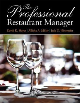 Paperback The Professional Restaurant Manager Book