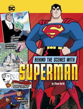 Paperback Behind the Scenes with Superman Book