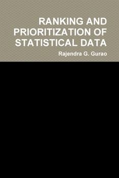 Paperback Ranking and Prioritization of Statistical Data Book