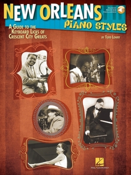 Paperback New Orleans Piano Styles - A Guide to the Keyboard Licks of Crescent City Greats (Book/Online Audio) [With CD (Audio)] Book