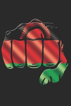 Malawi Notebook: Malawi Notebook college book diary journal booklet memo composition book 120 sheets - Dot Grid paper 6x9 inch