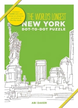 Hardcover The World's Longest Dot-To-Dot Puzzle: New York Book
