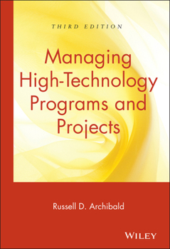Hardcover Managing High-Technology Programs and Projects Book