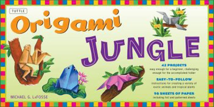 Hardcover Origami Jungle [With Book 1 and Book 2 and 98 Sheets of Paper] Book