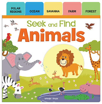 Board book Seek and Find: Animals: Early Learning Board Books with Tabs Book